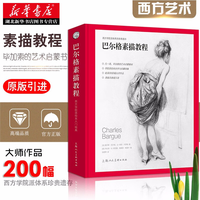 巴尔格素描教程 西方素描经典绘画速写技法