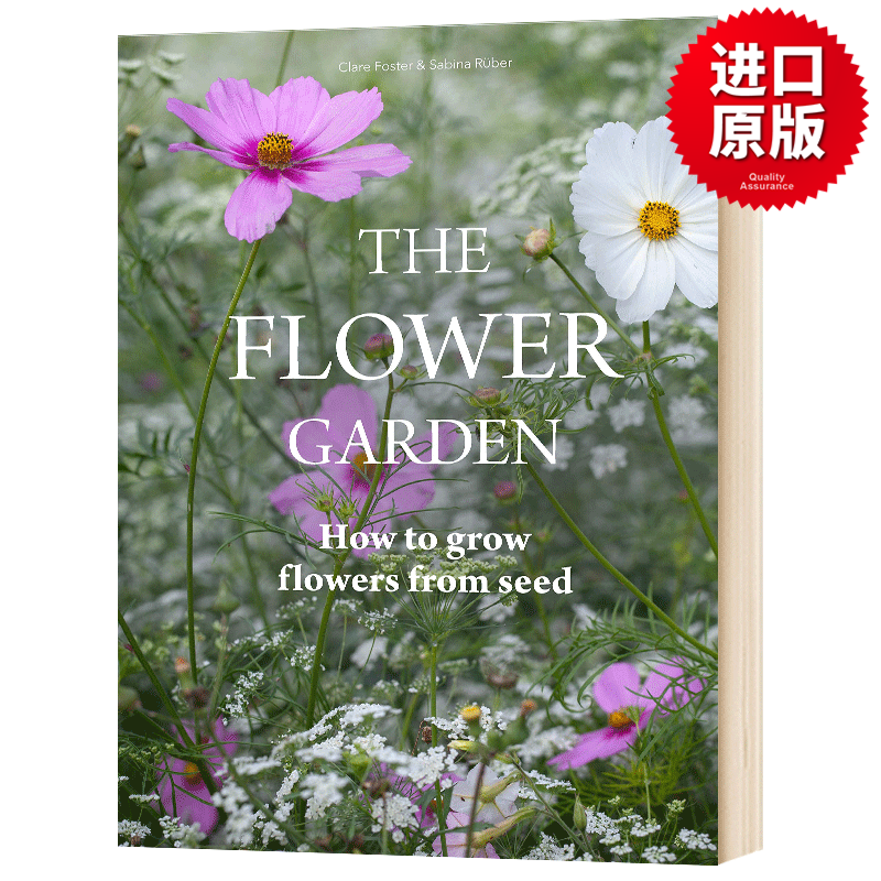 花园 The Flower Garden 英文原版 如何从种子开始培育花 精装 英文版进口原版英语书