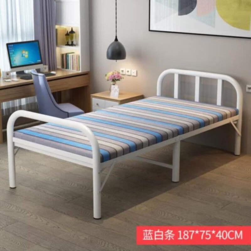 拾花韵折叠床豪华硬板陪护床午休床客厅小床结实我要买的折叠床60cm宽