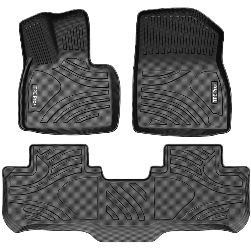 車麗友專用于本田雅閣腳墊tpe九代半10后備箱墊十一代十9.5汽車用品配件 TPE腳墊+提花毯【藏藍(lán)】 本田雅閣 定制