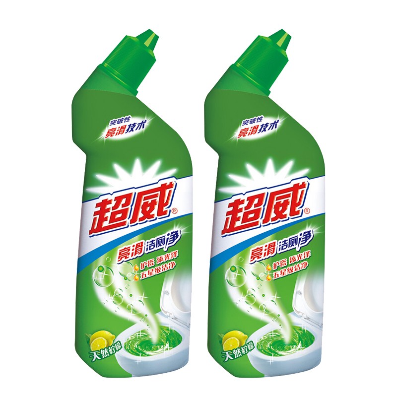 【旗舰店】超威威王 炫白洁厕净 500g*4瓶