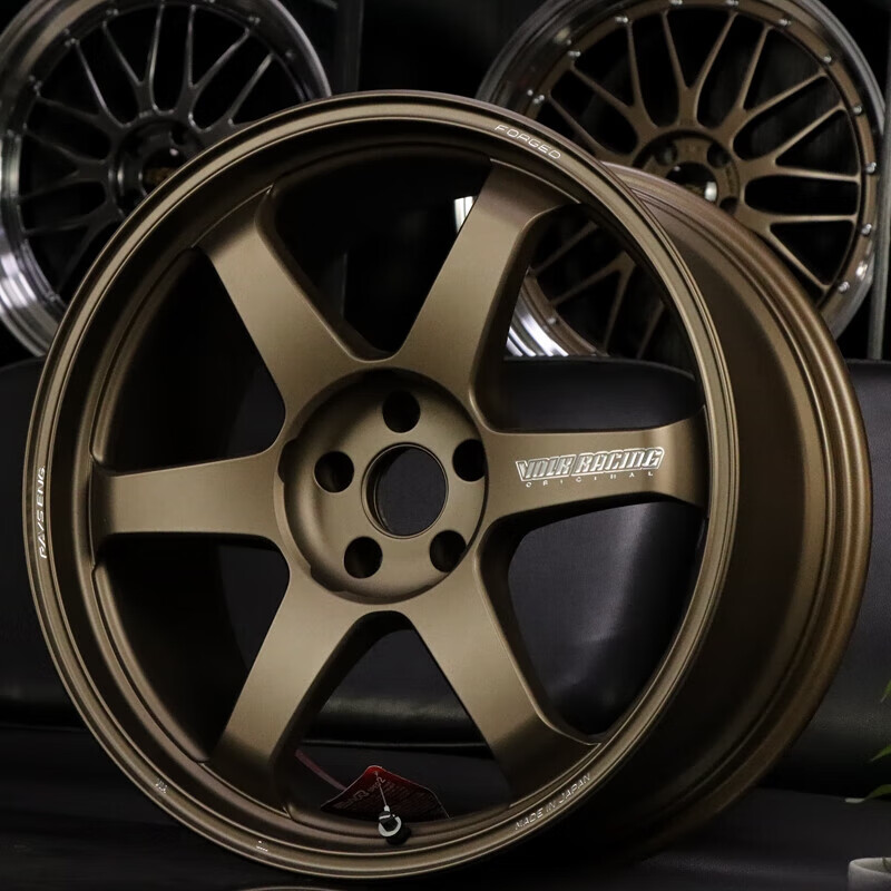 科森宝日本rays te37 ultra m-spec 单片锻造轮毂 日本进口适用于宝马