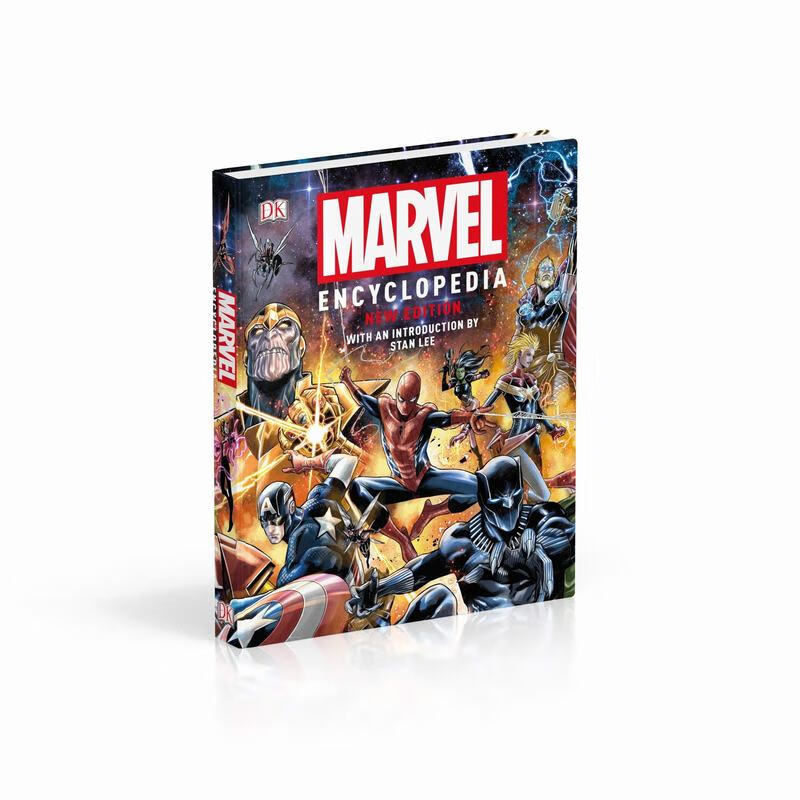 漫威百科全书 新版 复仇者联盟 英文原版 Marvel Encyclopedia DK 电影周边书籍 精装全彩