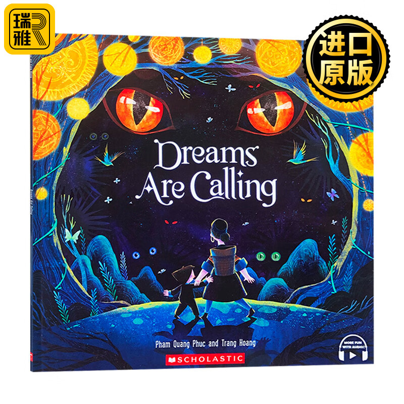 dreams are calling spba 梦境在召唤 亚洲绘本大奖 英文原版 进口