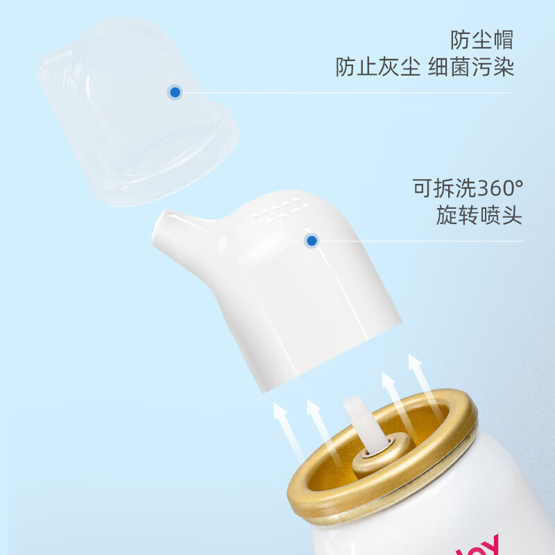 维德（WELLDAY）生理盐水洗鼻器海盐水喷鼻腔喷雾器鼻窦炎喷剂鼻塞鼻腔清洗鼻盐水 【实惠套装】3瓶等渗100ml-成人