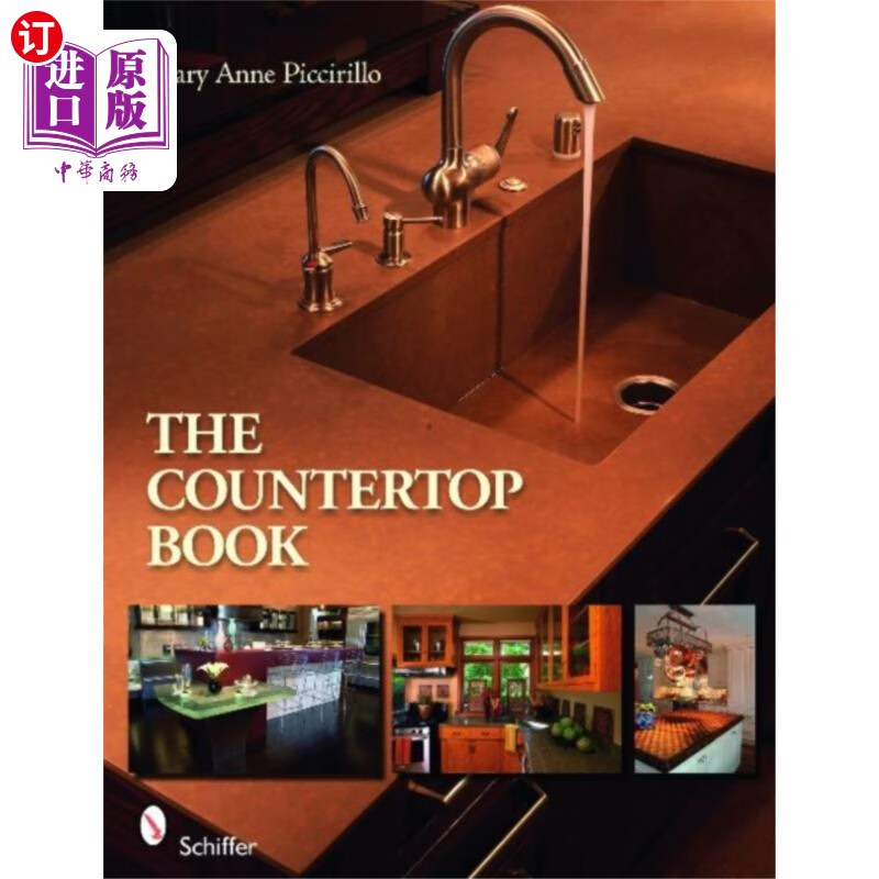 海外直订countertop book 工作台面的书