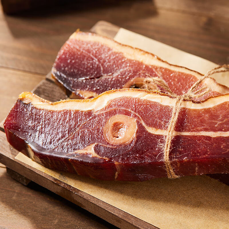 华统火腿中方268g煲汤火腿肉块切片火腿芯腊味浙江特产 原味