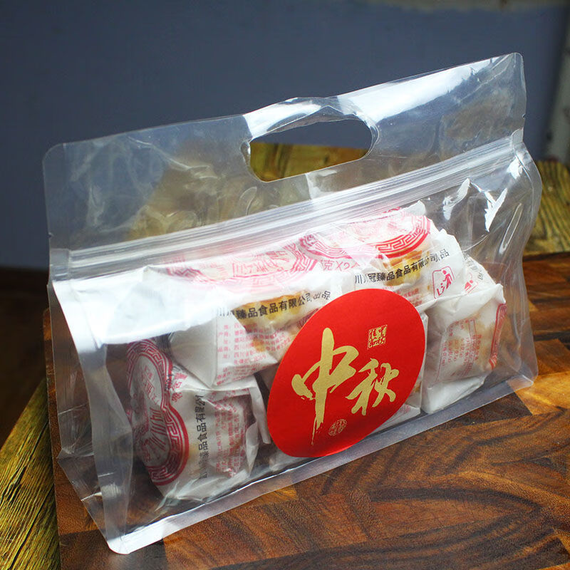 冠生园四川月饼中秋伍仁老式传统油纸装糕点牛肉火腿冰桔椒盐豆沙 伴