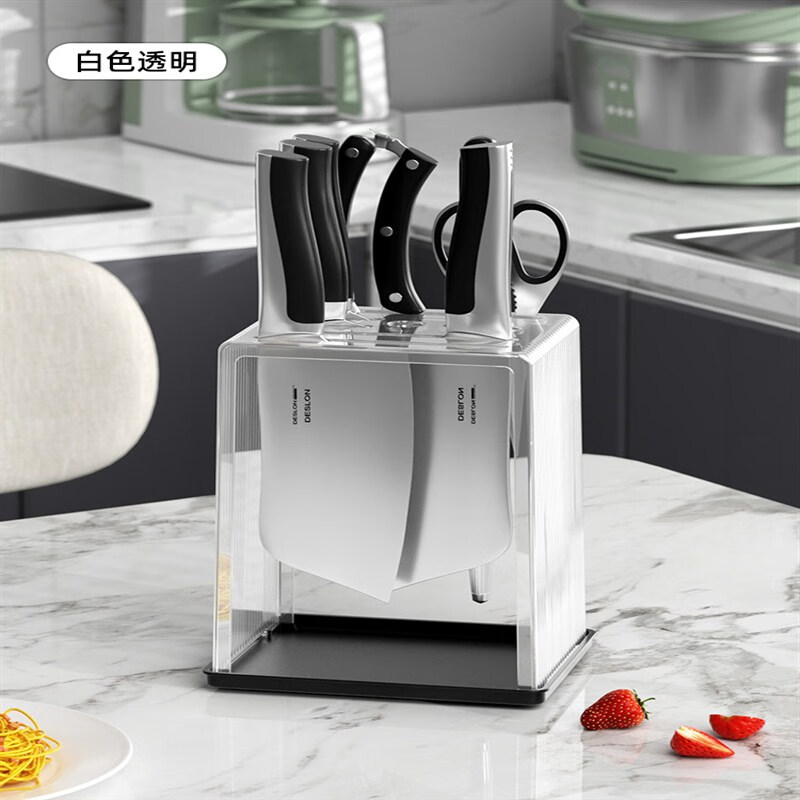 邦兴晖放刀具的架子刀架置物架家用厨房台面放菜刀单独刀具架简易装插