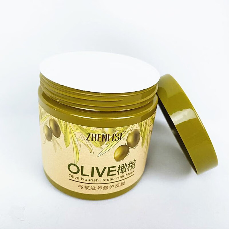 真丽斯500g橄榄滋养修护发膜保湿润发顺滑焗油营养护理染烫修复