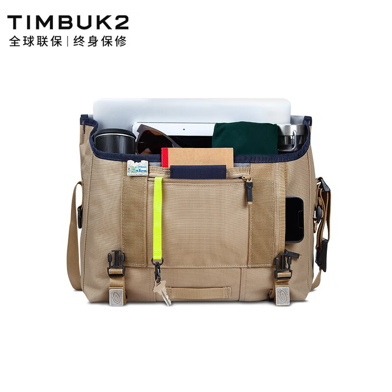 TIMBUK2斜挎包背包休闲挎包骑行包邮差包潮男学生户外轻便随身手机 环保料燕麦色 S