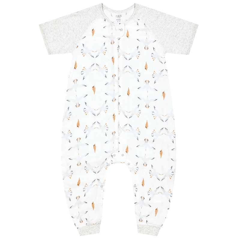 NestDesigns竹绢纱布婴童睡袋，为您的宝宝提供舒适保护
