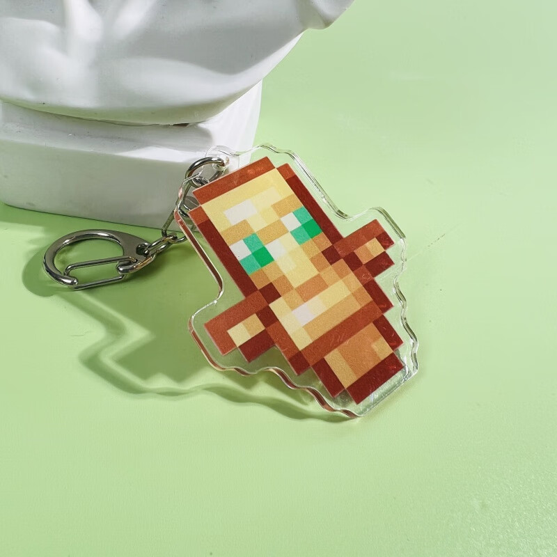 京懿选周边透明钥匙扣不死图腾钻石剑卡通书包挂件 5mc透明1 不死图腾