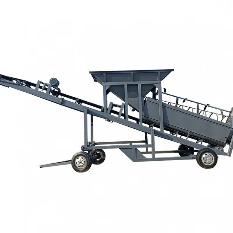 定制无轴电自动大型振动筛石砂选筛沙机滚筒式震动302050小型移动式80