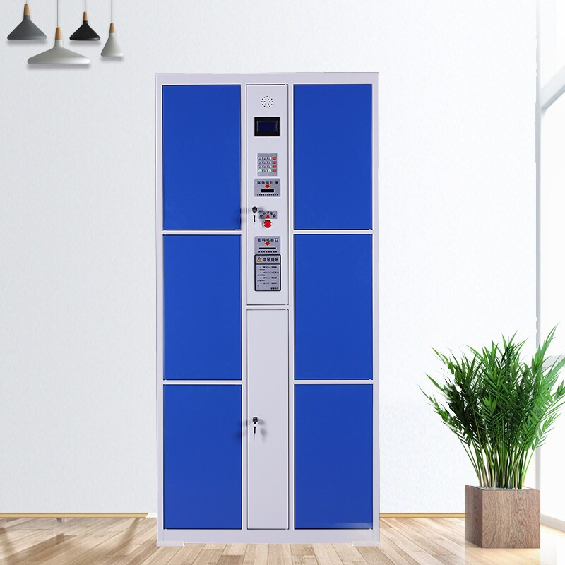 诺谊信超市储物柜电子存包柜商场智能柜手机柜密码指纹微信联网12门