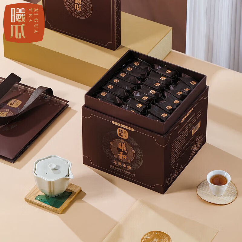 曦瓜乌龙茶曦和武夷岩茶老枞水仙504g 中火  年货节礼盒装口粮茶