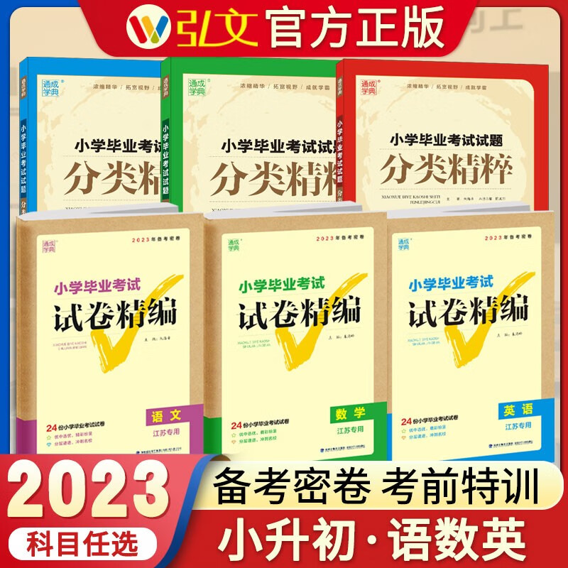 【江苏专用】2023新版小学毕业考试试卷精编六年级英语专项训练译林版6年级必刷题小升初历年真题模拟