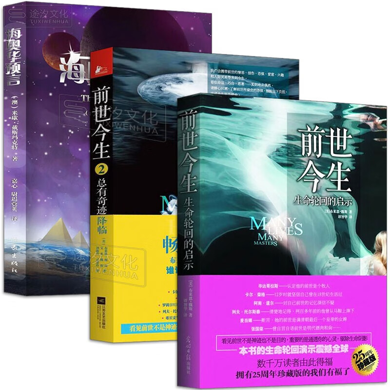 正版3册 前世今生:生命轮回的启示+总有奇迹降临+海奥华预言 地球人的外星游记 3册
