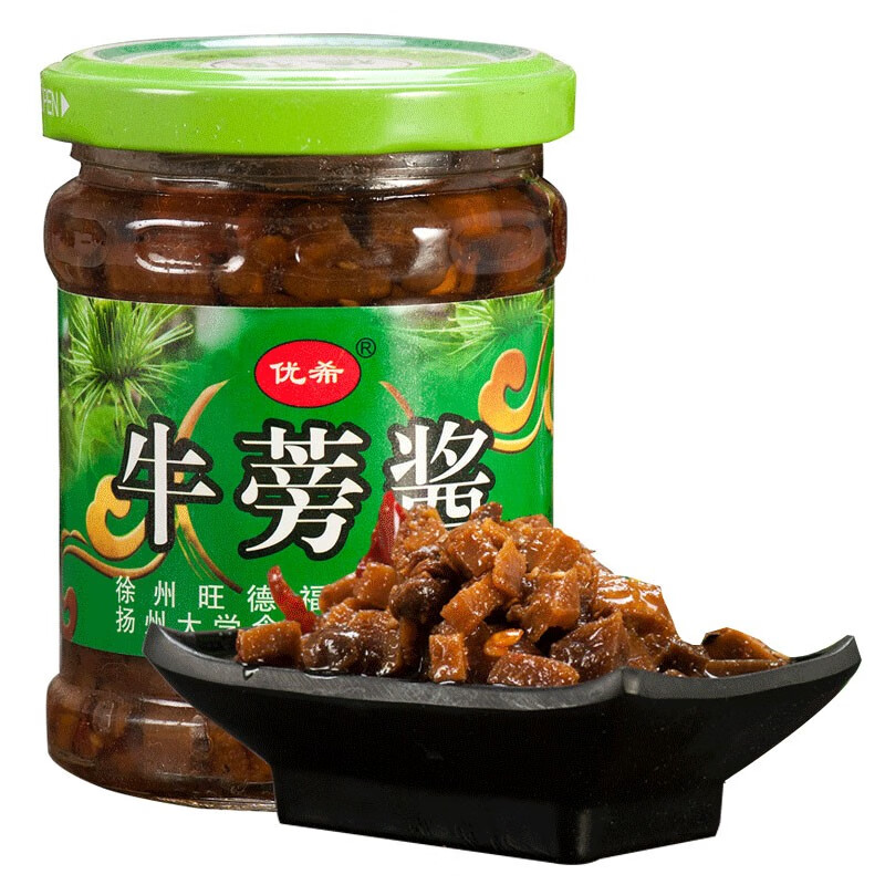 优希旺德福牛蒡酱180g 佐餐调味拌饭拌面徐州特产 180gx1瓶