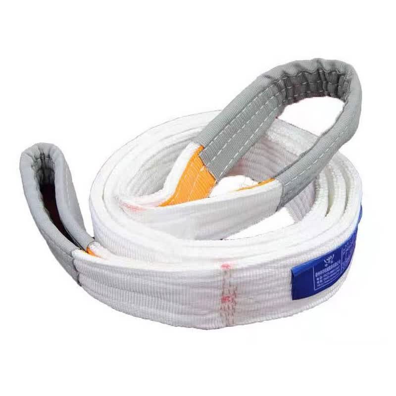 丰稚 吊带 白色扁平吊车起重吊带 吊绳 吊装带 8t*6m/根12公分