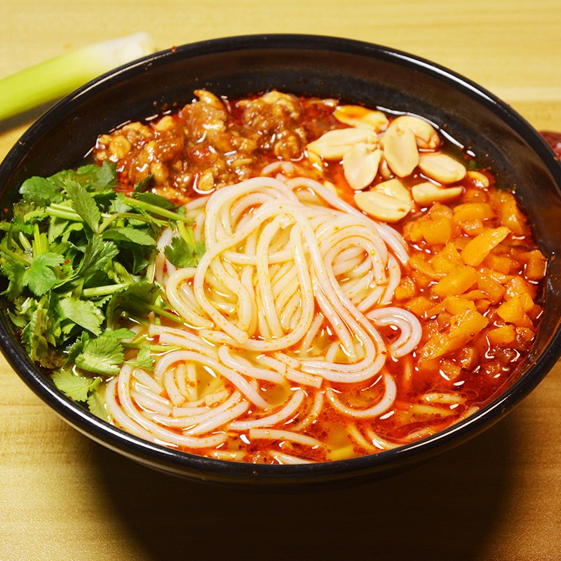 庆丰树酱香米线网红过桥米线 开心干拌米粉小吃美食徐州特产 酱香3袋+过桥2袋200g*5袋