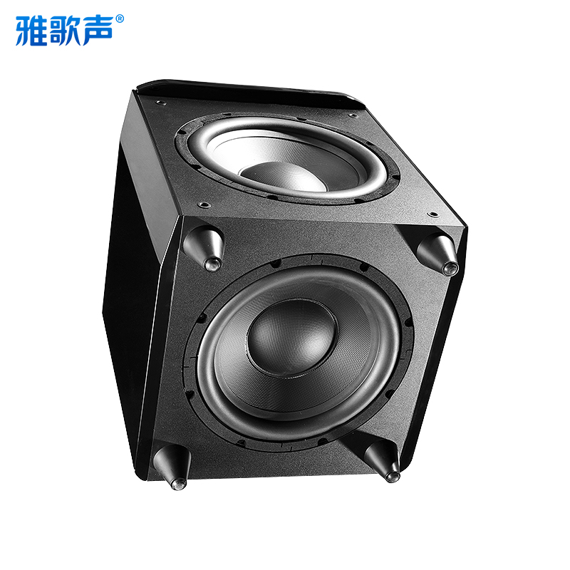 雅歌声hds2低音炮家庭影院密闭式有源炮10寸低音炮超重低音炮家用音响