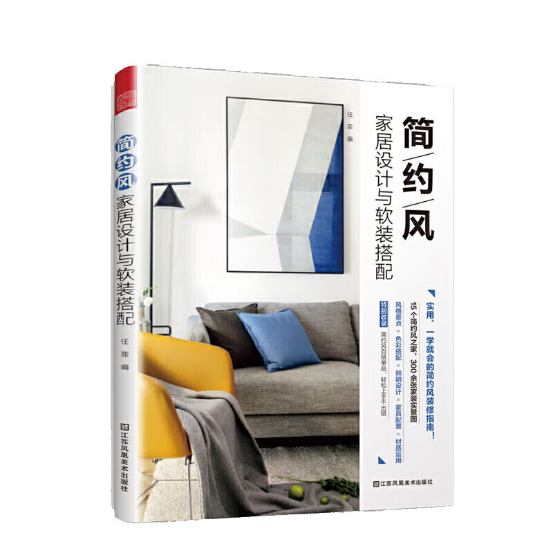 简约风家居设计与软装搭配 任菲 室内设计 家居装修书籍 家装家饰