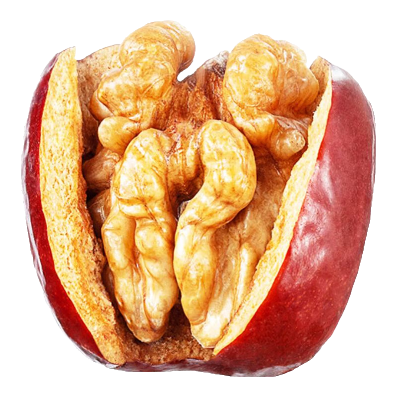 三只松鼠枣夹核桃新疆特产独立装酥脆小零食量贩装办公室小零食 【畅享装】枣夹核桃仁400g