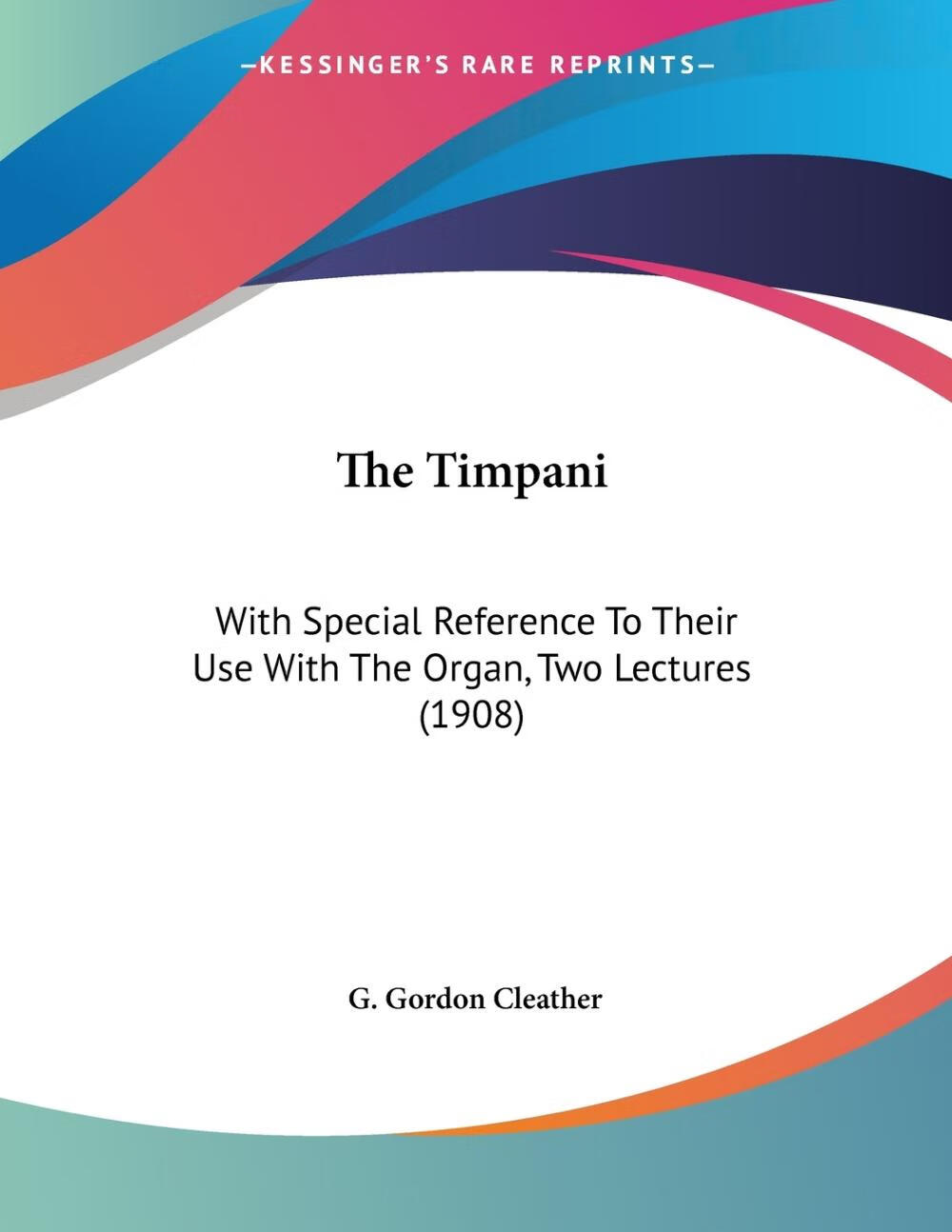 【预售 按需印刷】the timpani