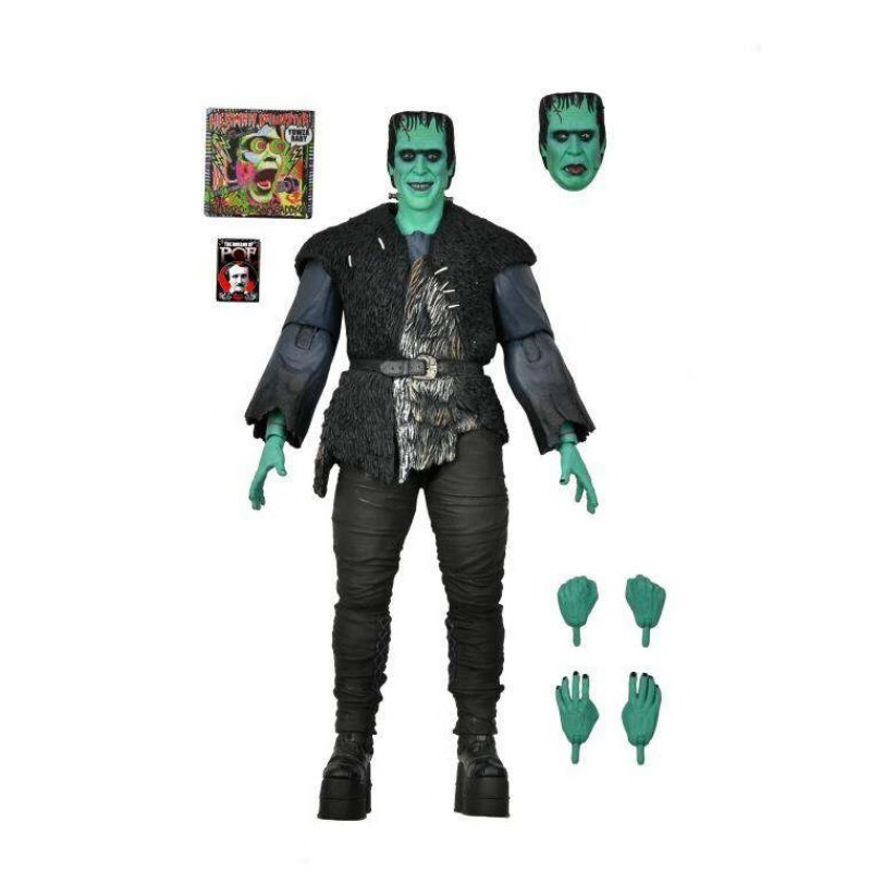 匠盟现货neca rob zombie 2022电影 the munsters 1/12 科学怪人 赫曼