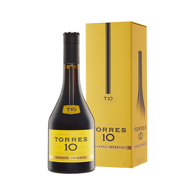 TORRES桃乐丝 10白兰地700ml 西班牙进口洋酒