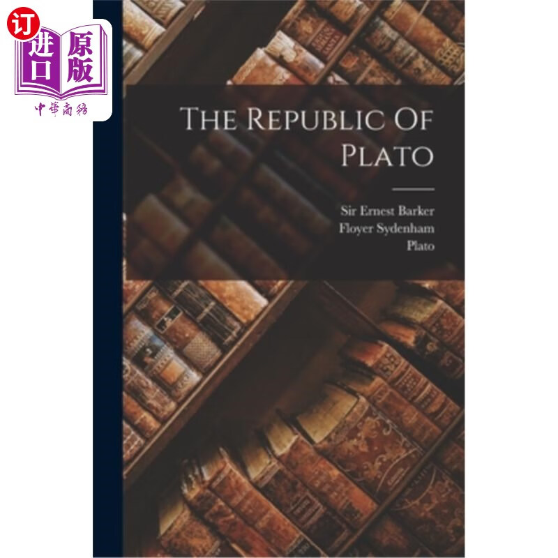 海外直订The Republic Of Plato 柏拉图的理想国
