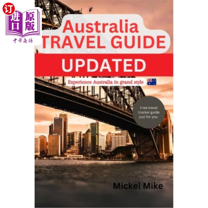 海外直订australia travel guide updated: experience australia in 