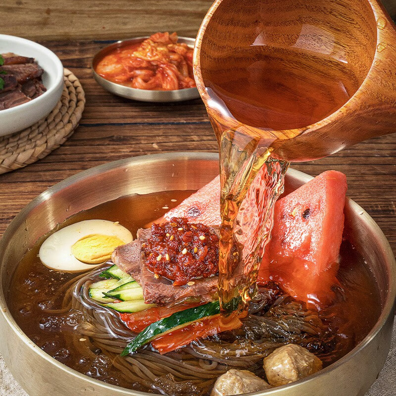 崔奶奶荞麦冷面延边朝鲜族大冷面酸甜口味延吉正宗东北美食特产速食