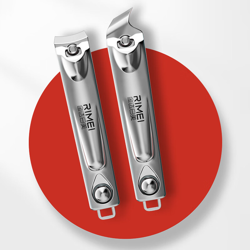 金达日美斜口指甲刀尖嘴指甲剪修脚趾甲沟专用单个家用大号指甲钳