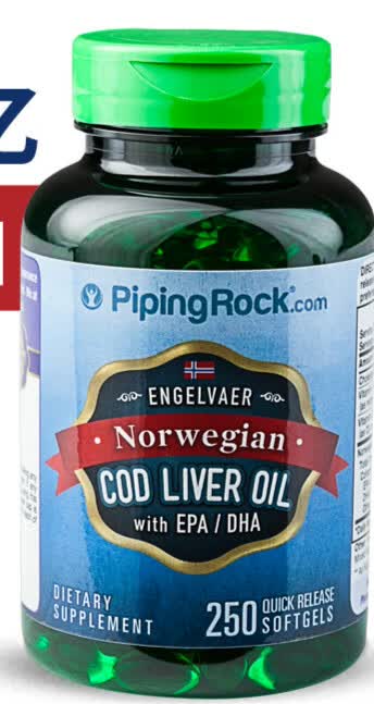 挪威小鱼深海鳕鱼肝油dha儿童改记忆鱼肝油维生素ad