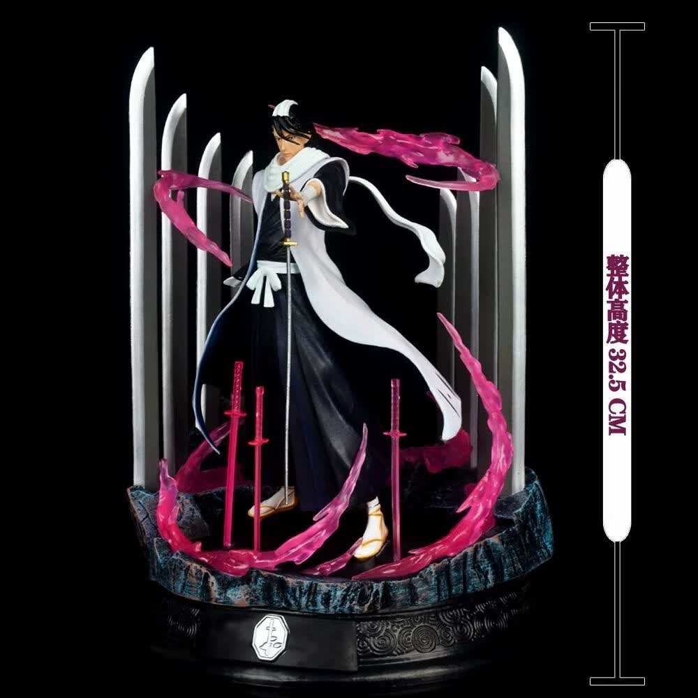 veigar死神 六番队队长 gk朽木白哉 斩魄刀 万解 场景造型 经典手办