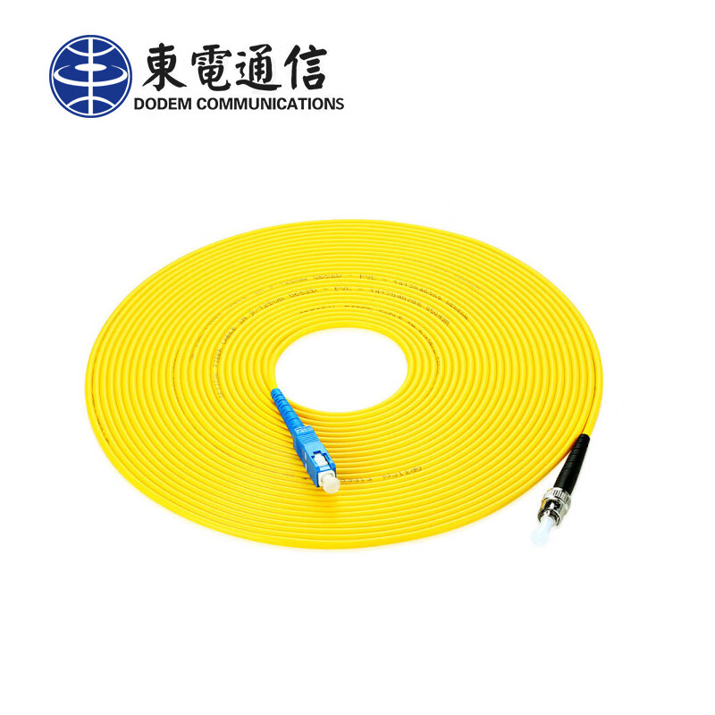 东电通信(dodem)通信机房光纤连接线跳线单模单芯 sc-st 1米