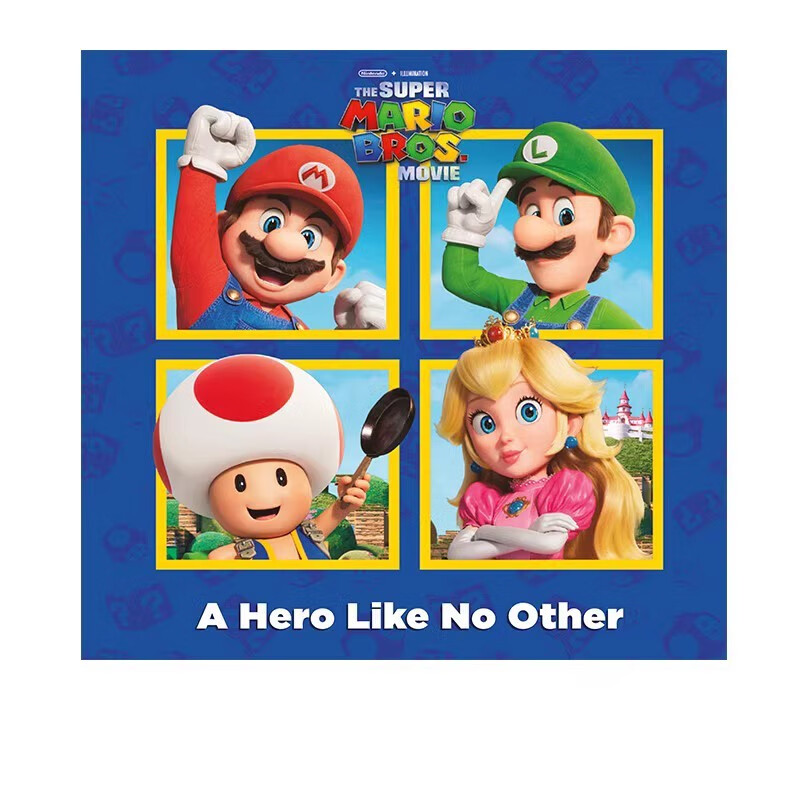 英文原版 兰登小金书 电影官方活动手册 艺术设定集 The Art of Super Mario Odyssey 任天堂游戏 预售 超级马里奥兄弟 独一无二的英雄 23年新品