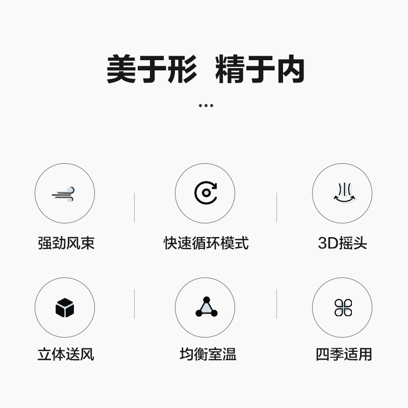 格力(GREE)【直流变频】360°摇头空气循环扇家用落地扇扇台式柔风电风扇轻音节能桌面小风扇 FSZ-20x60Bg3