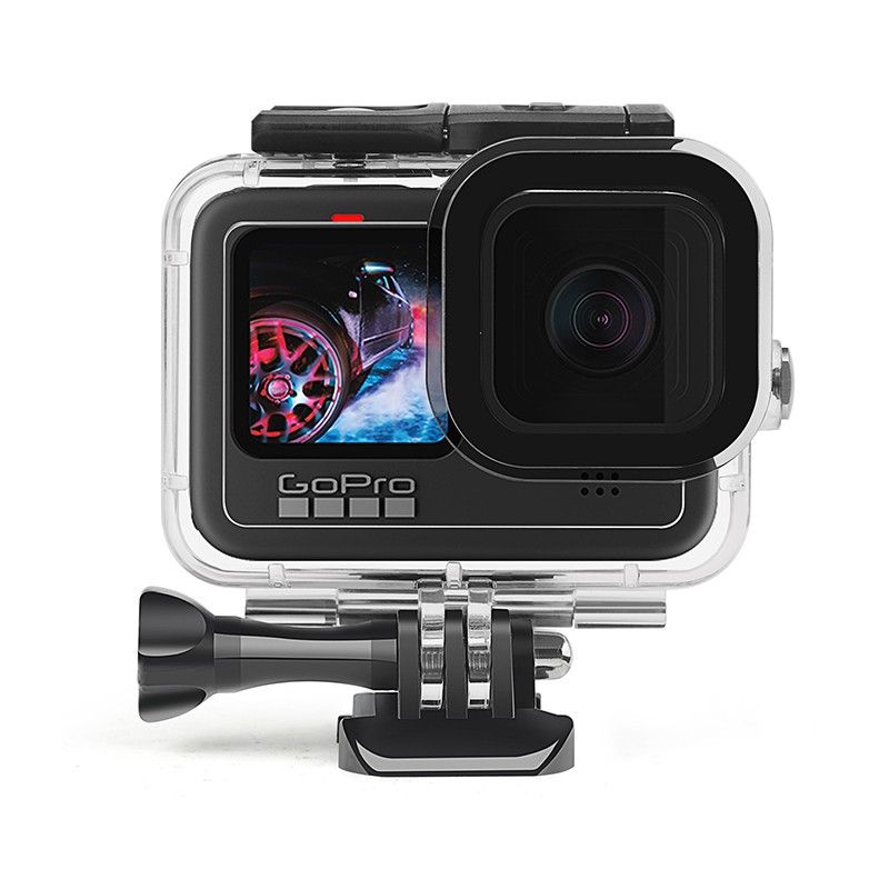 一叶兰 适用gopro9 hero10防水壳 运动相机配件潜水下游泳拍摄保护壳