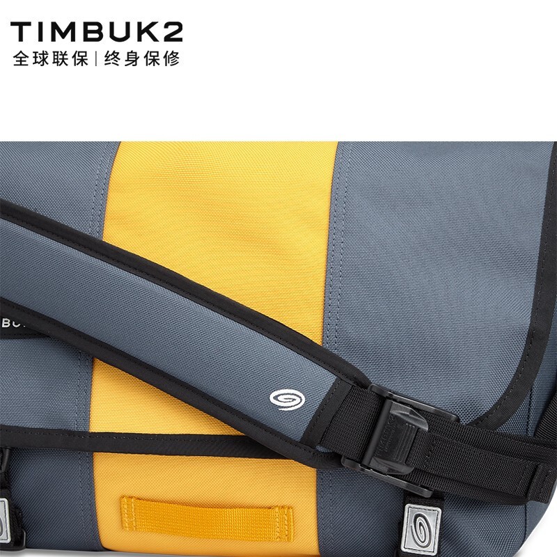 TIMBUK2邮差包斜挎包经典拼色信使包时尚休闲男包学生挎包单肩挎包 光束橙 S