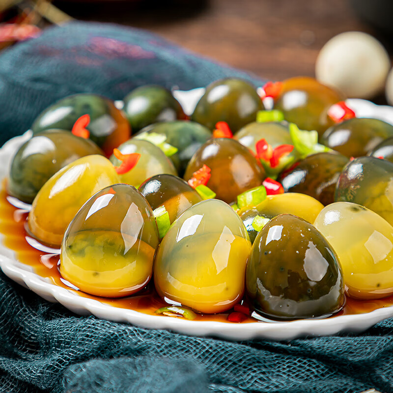 凌云鹌鹑蛋皮蛋松花蛋 凉菜凉碟小皮蛋商用家用江西特产24枚装 【尝鲜