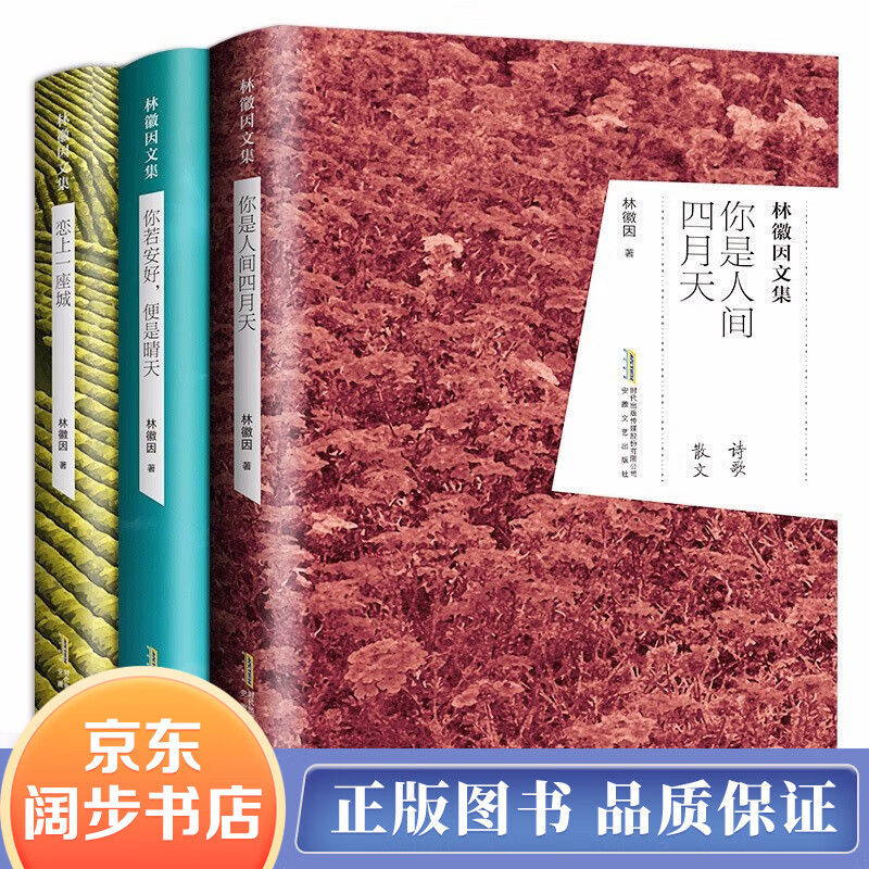 全3册 林徽因文集 你是人间四月天+你若