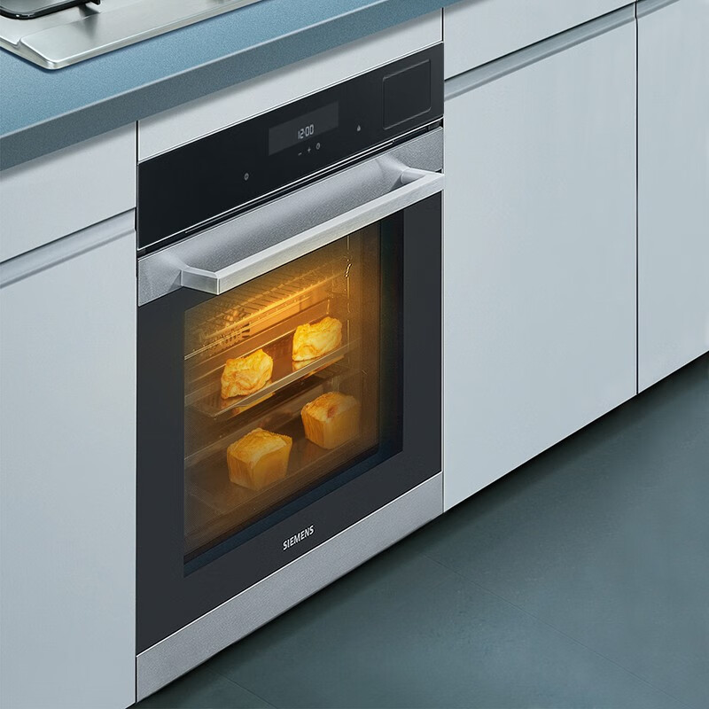 西门子(siemens)45升 家用嵌入式蒸烤一体机 大容量 蒸箱烤箱二合一