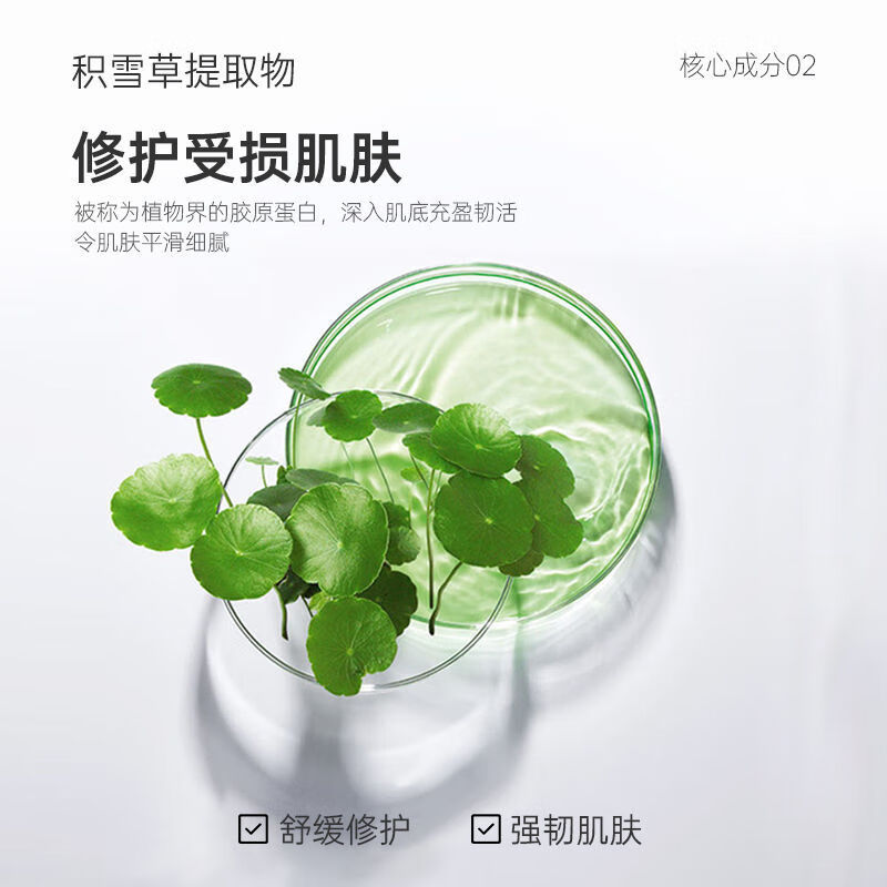研春堂目颜积雪草净颜洗面奶温和净肤补水控油保湿不紧绷敏感肌 净