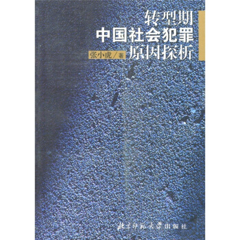 转型期中国社会犯罪原因探析【正版书籍】