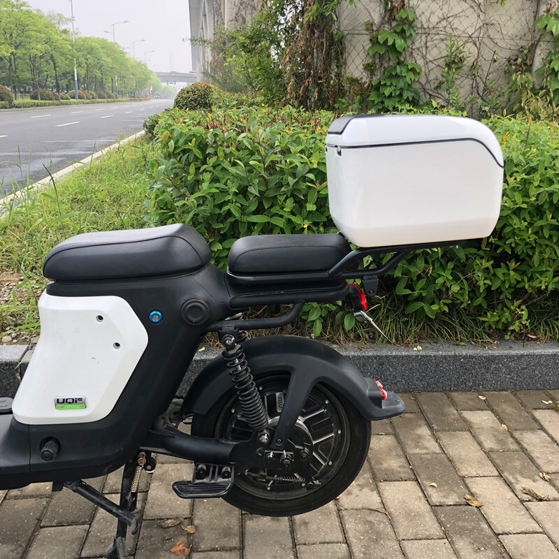 有耐(yuolua)小牛电动车uqi/us/uqi /g2可载人长款后货架尾箱架 老款