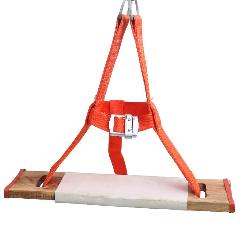 蜘蛛人高空作业滑板安全绳防坠落木坐板吊板外墙吊绳加宽座板套装