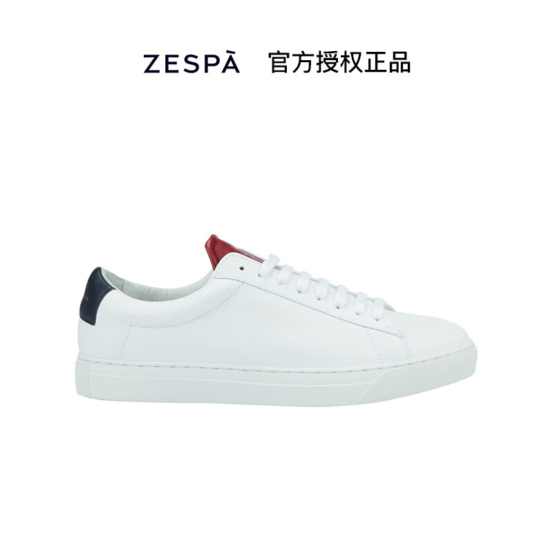 泽思珀ZESPA 奢侈品 男士情侣款经典ZSP4系列低帮运动休闲小白鞋